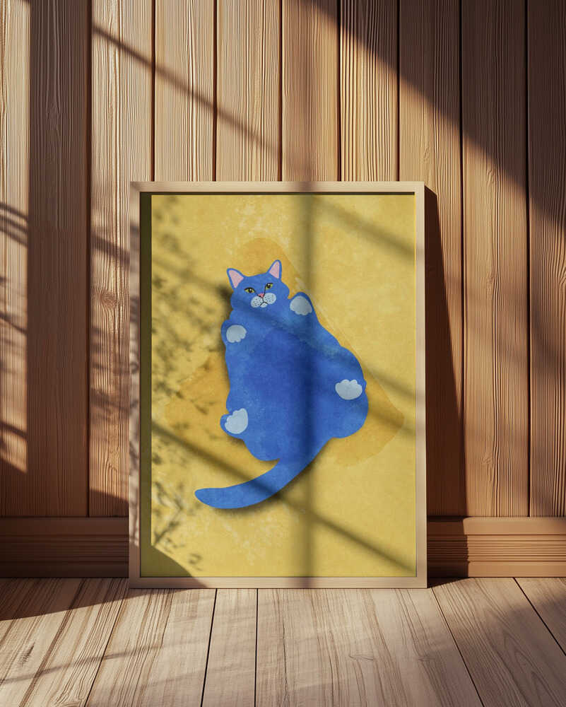 Dicke Katze Poster