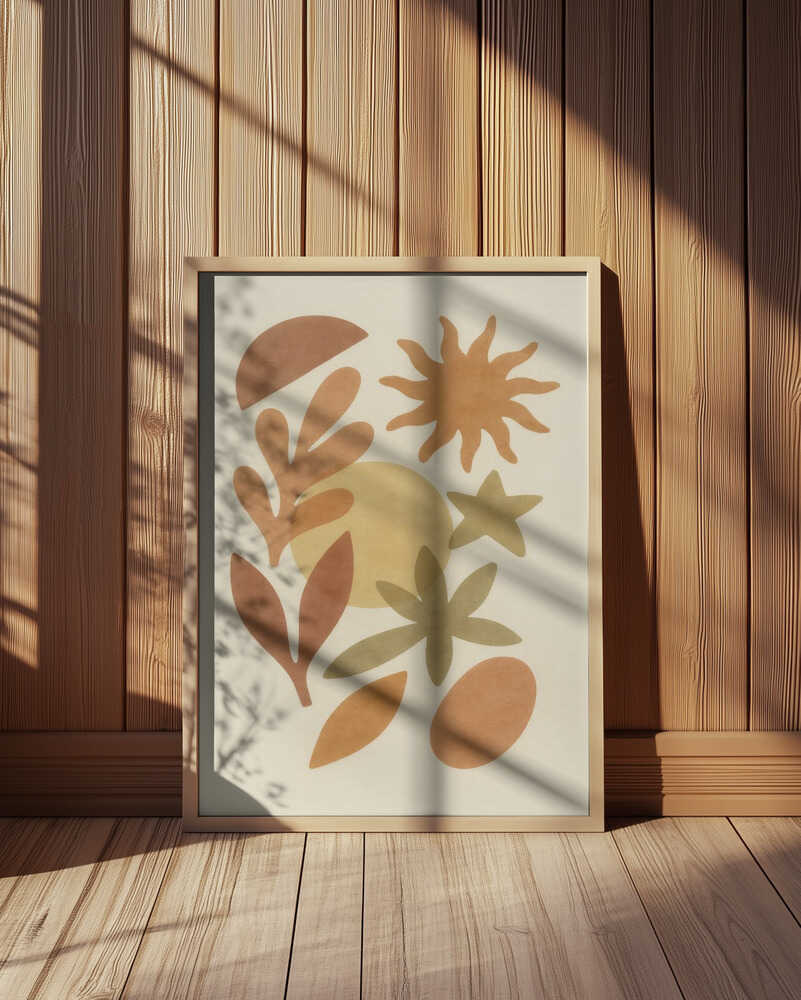 Weizenfeld Glanz Poster