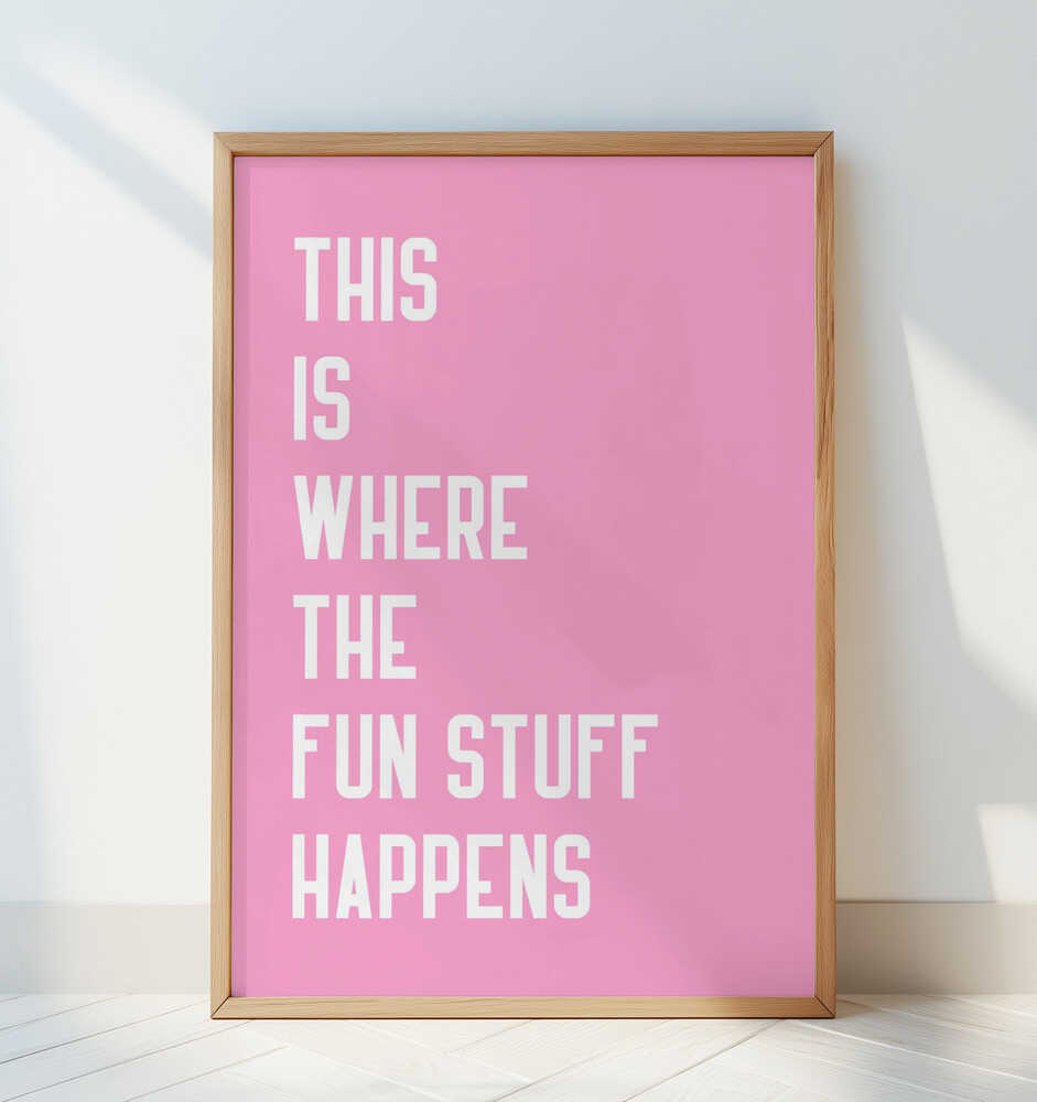 Spaßzone Erwartet Poster