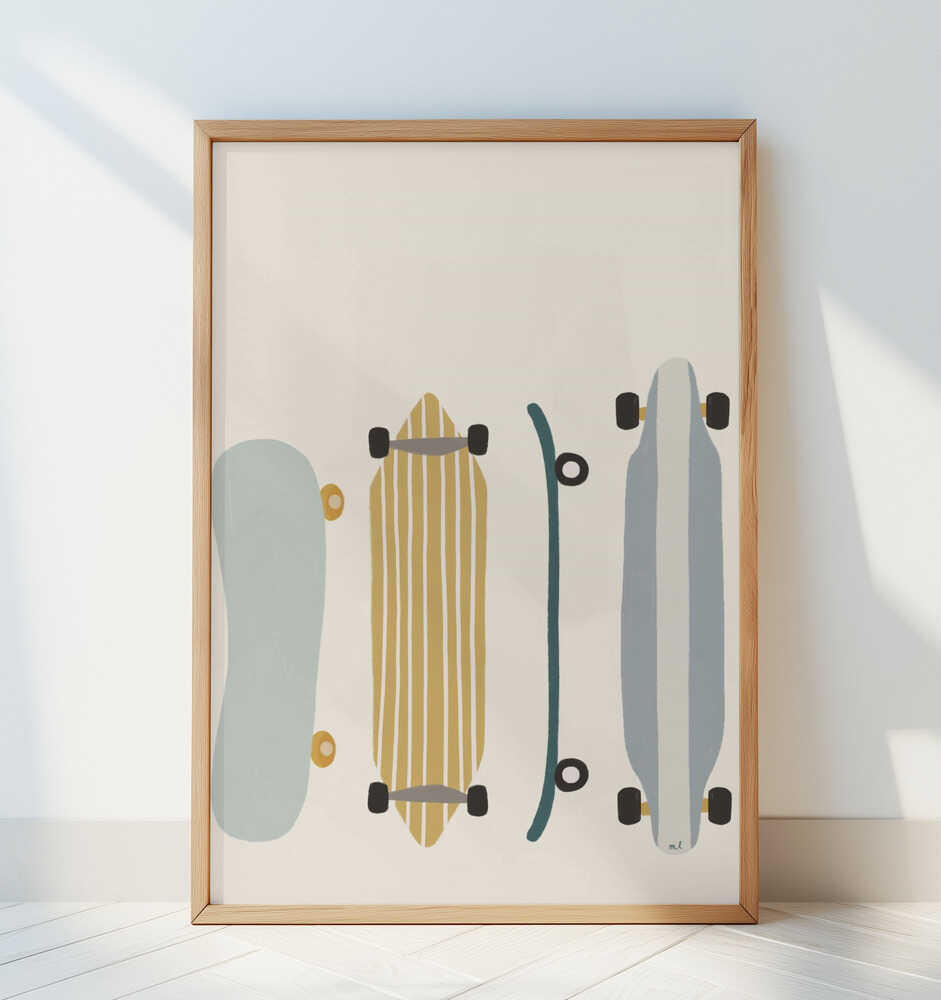 Ruhige Reiter Poster