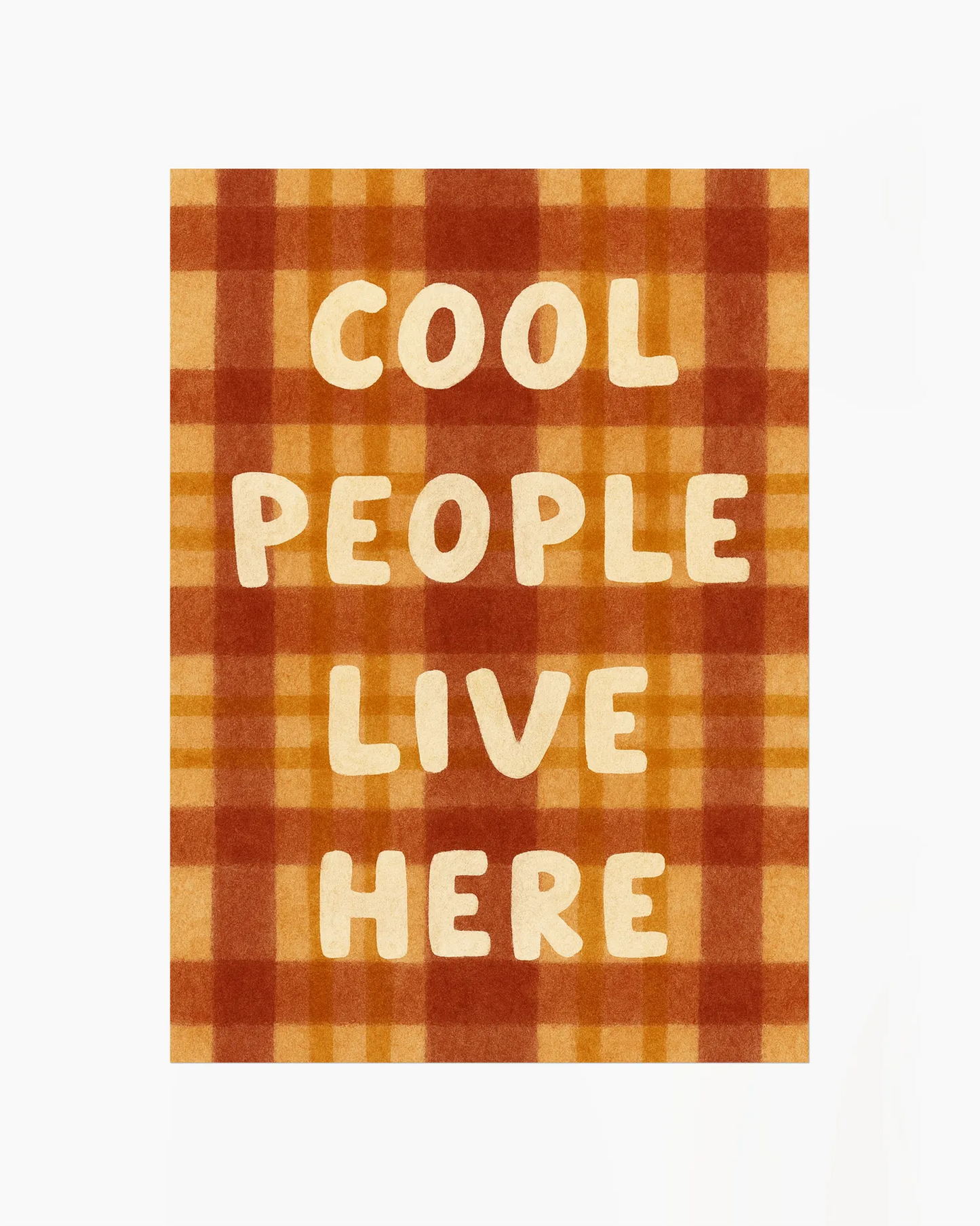 Cool People Live Here Poster