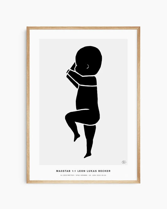 Das Geburtsposter – ein einzigartiges und sentimentales Kunstwerk