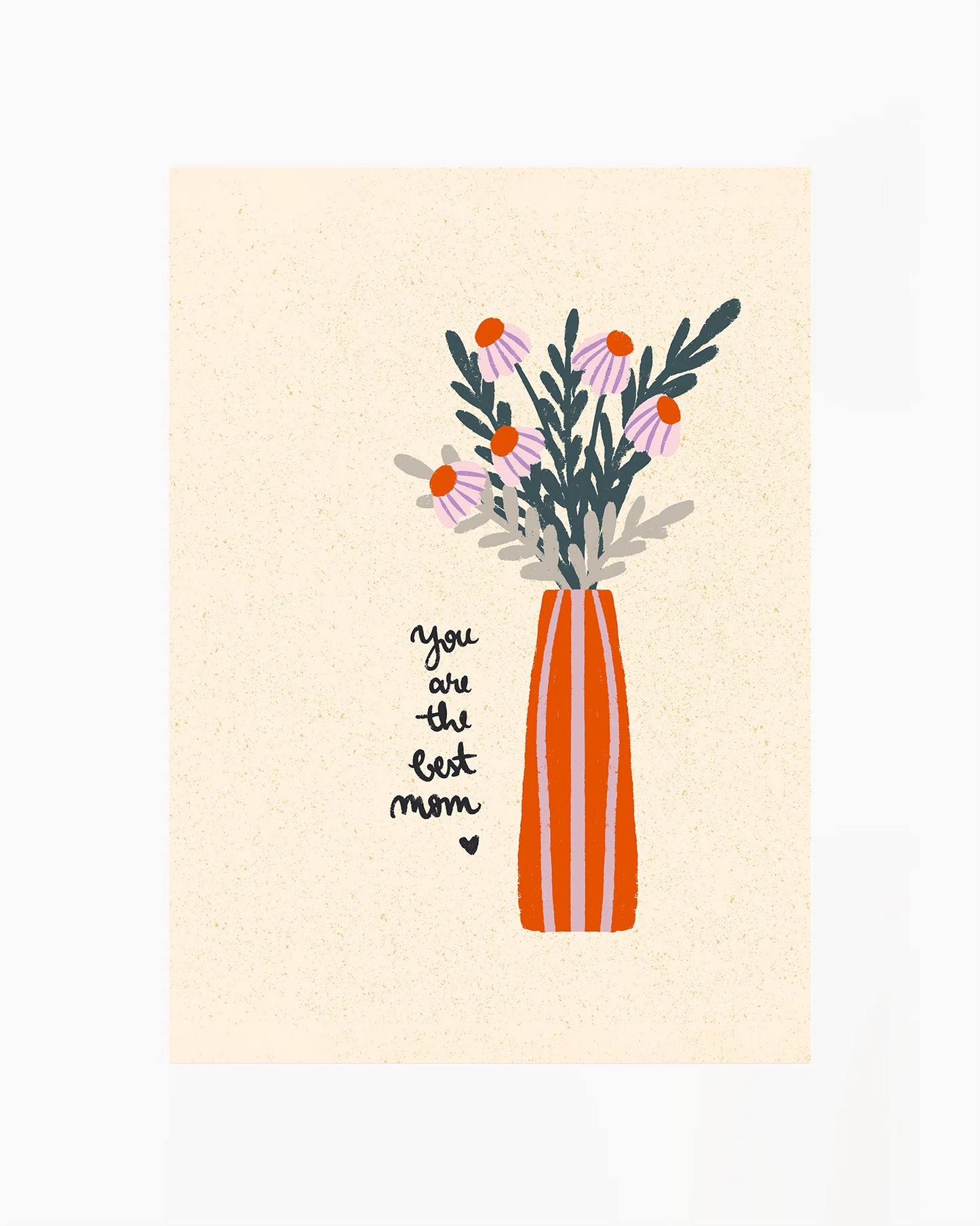 Best Mom Flower Vase