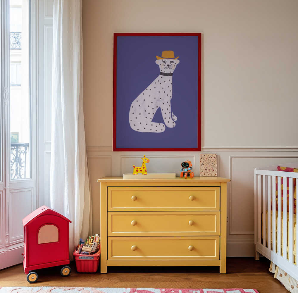 Schneeleopard Poster