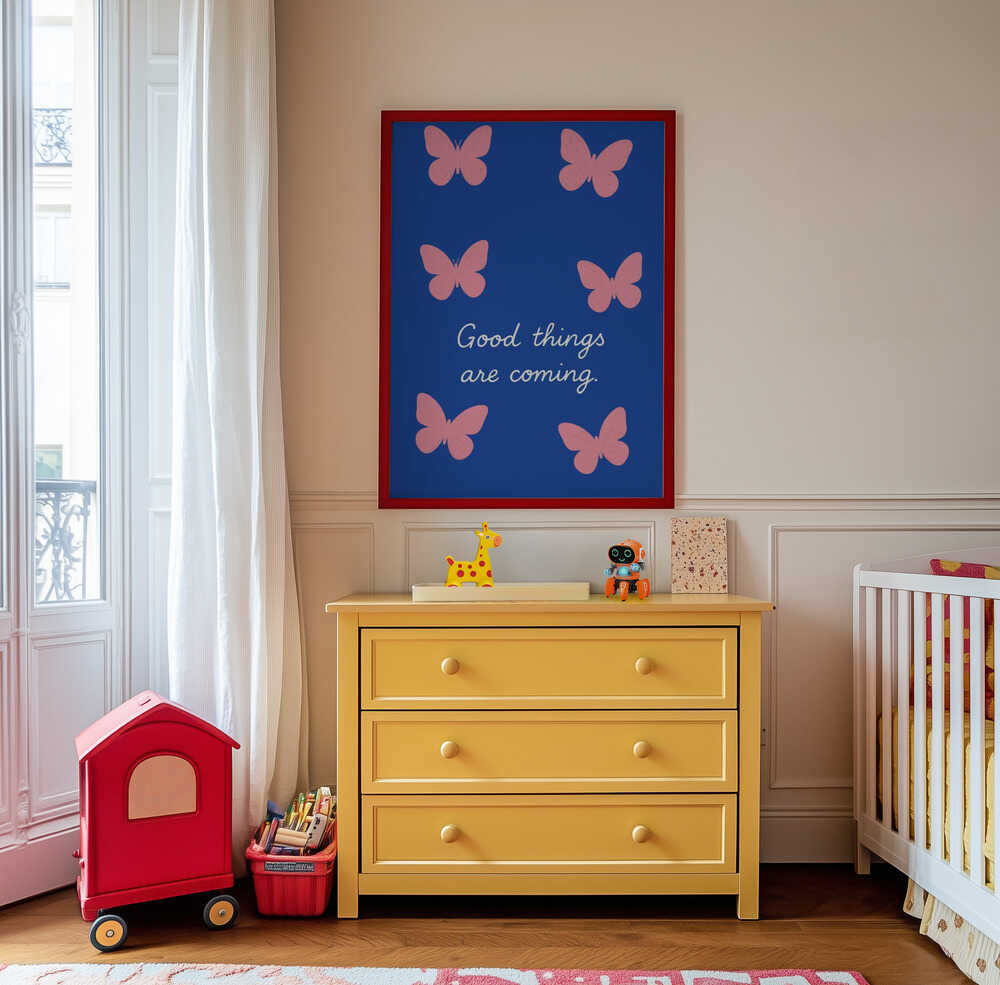 Schmetterlingsflüstern Poster