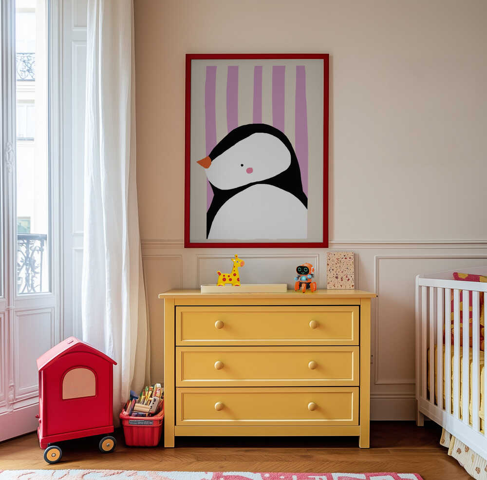 Pinguin Entdecker Poster