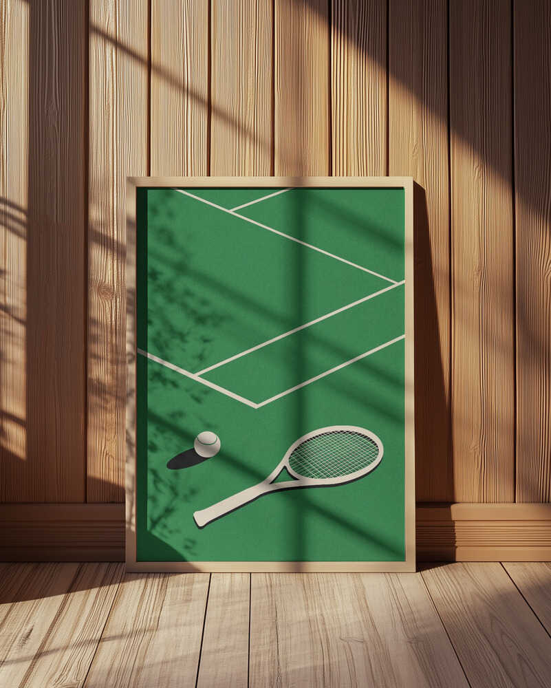Lawn Tennis Poster