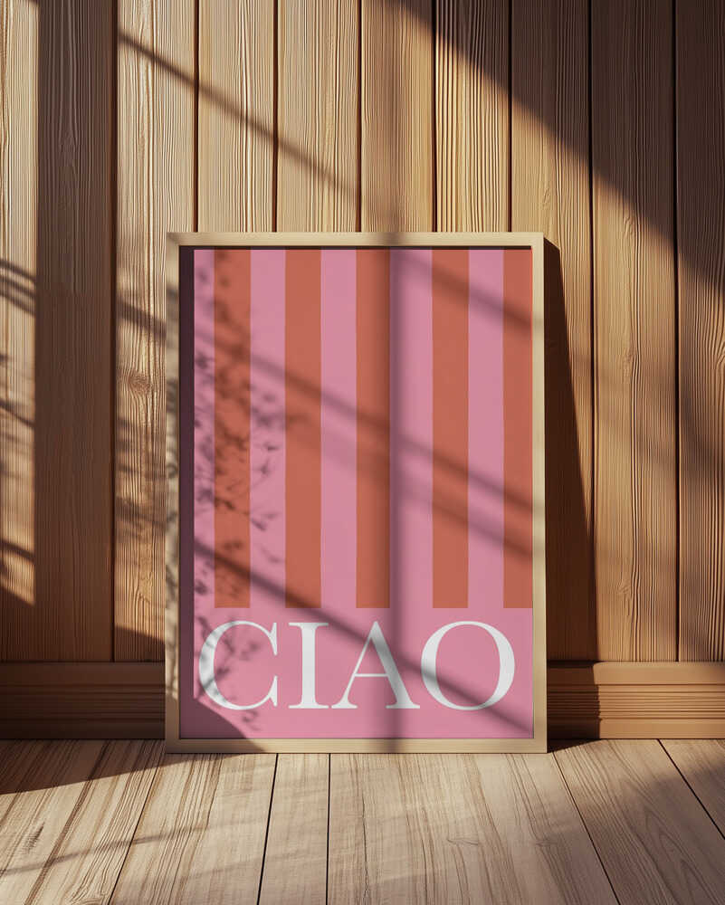Ciao Streifen Poster
