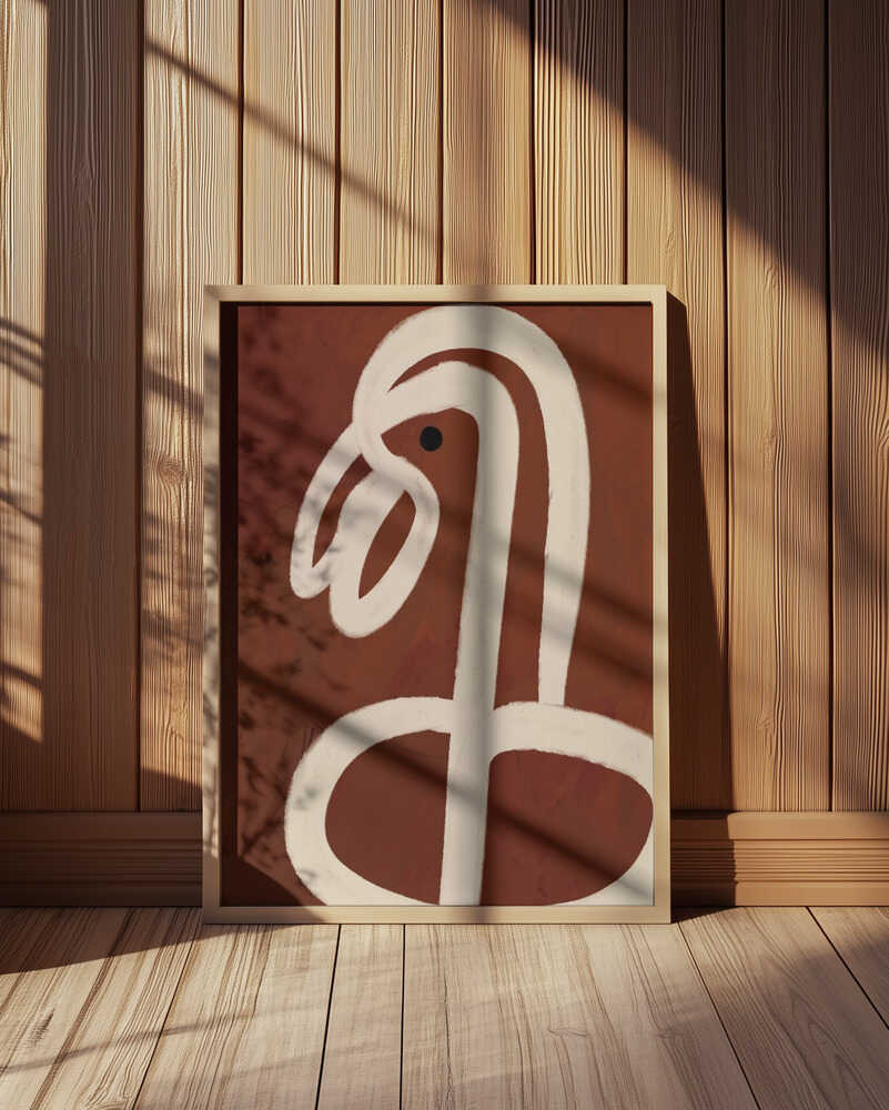 Curved Serenity Poster