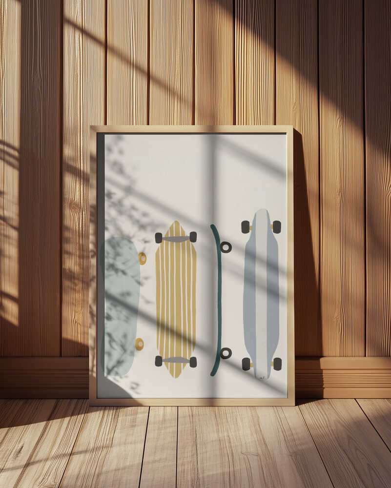 Ruhige Reiter Poster