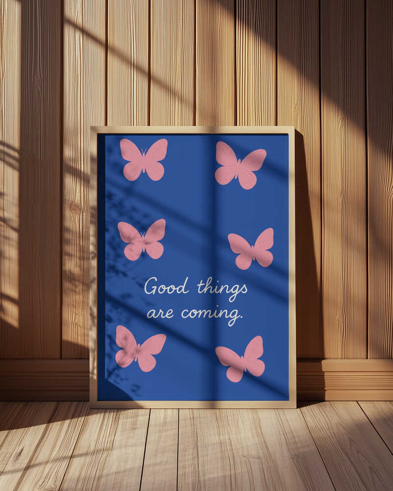 Schmetterlingsflüstern Poster