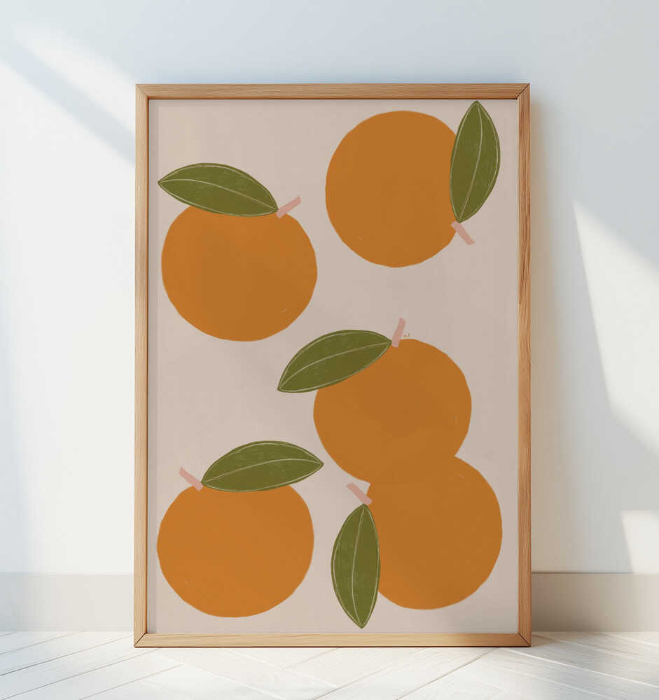Orangen Poster