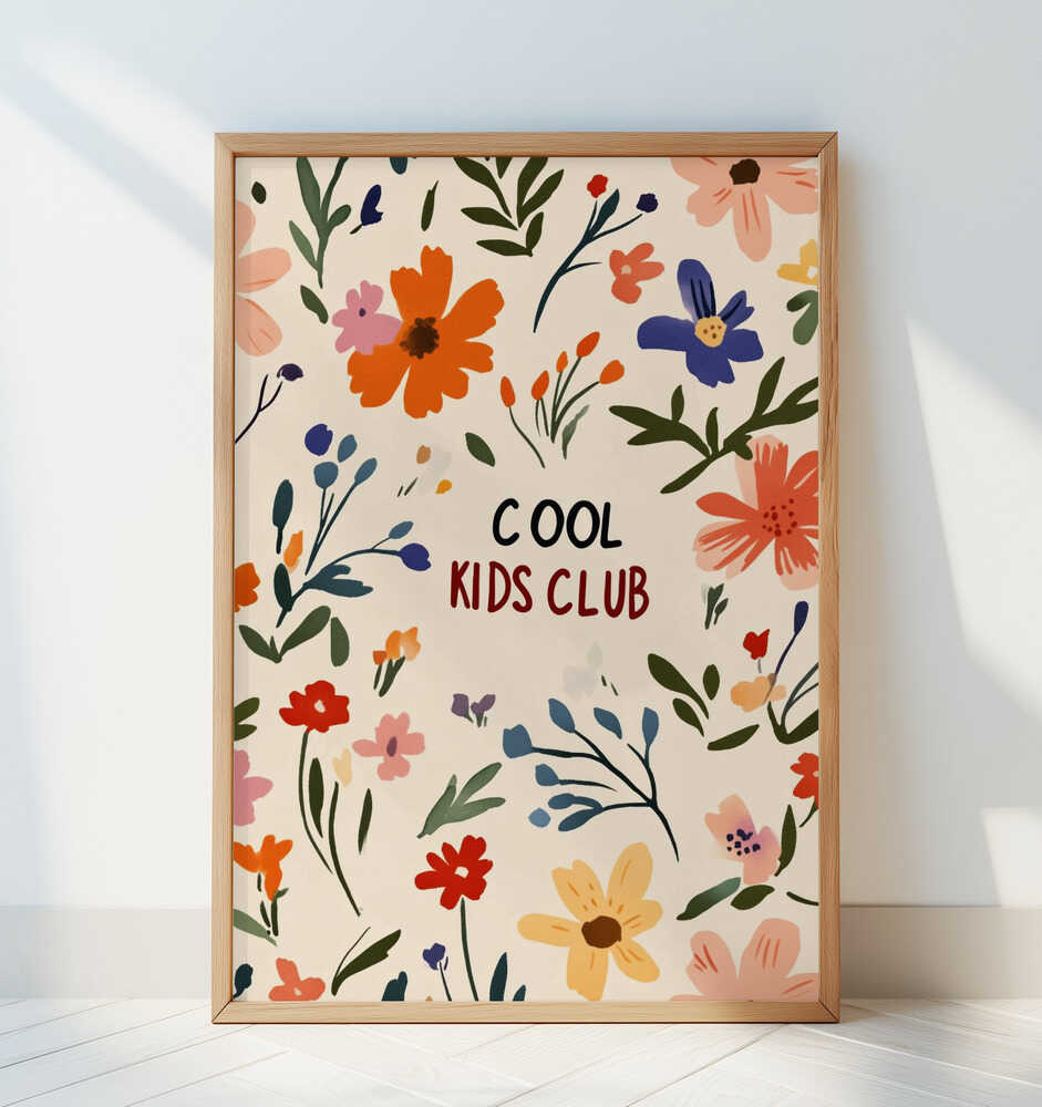 Blühender Spaß Poster