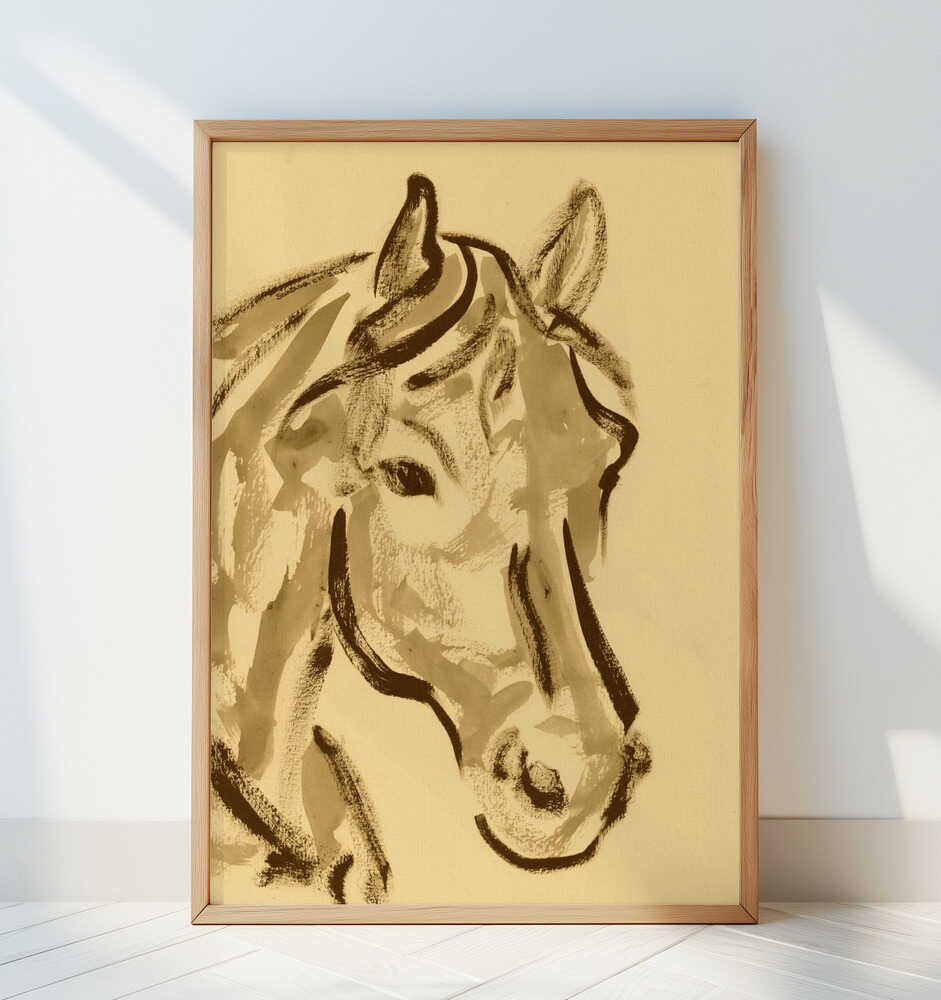 Galoppierende Anmut Poster