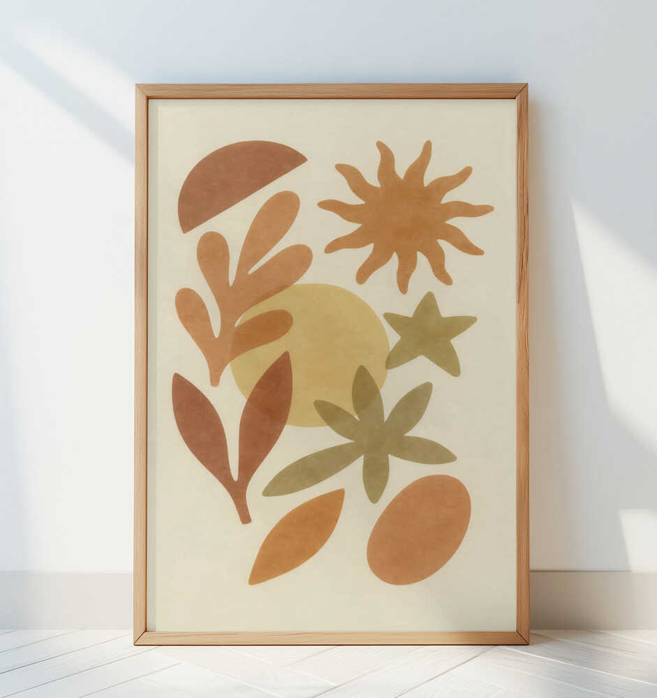 Weizenfeld Glanz Poster