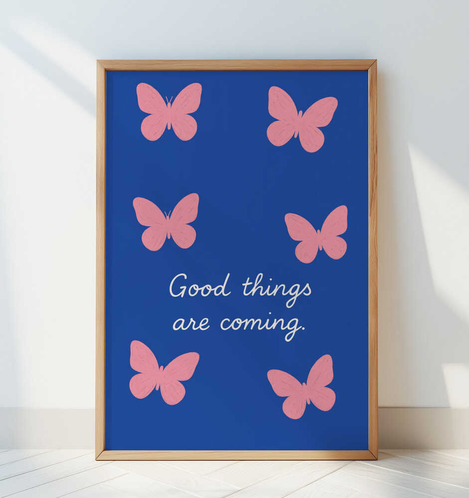 Schmetterlingsflüstern Poster