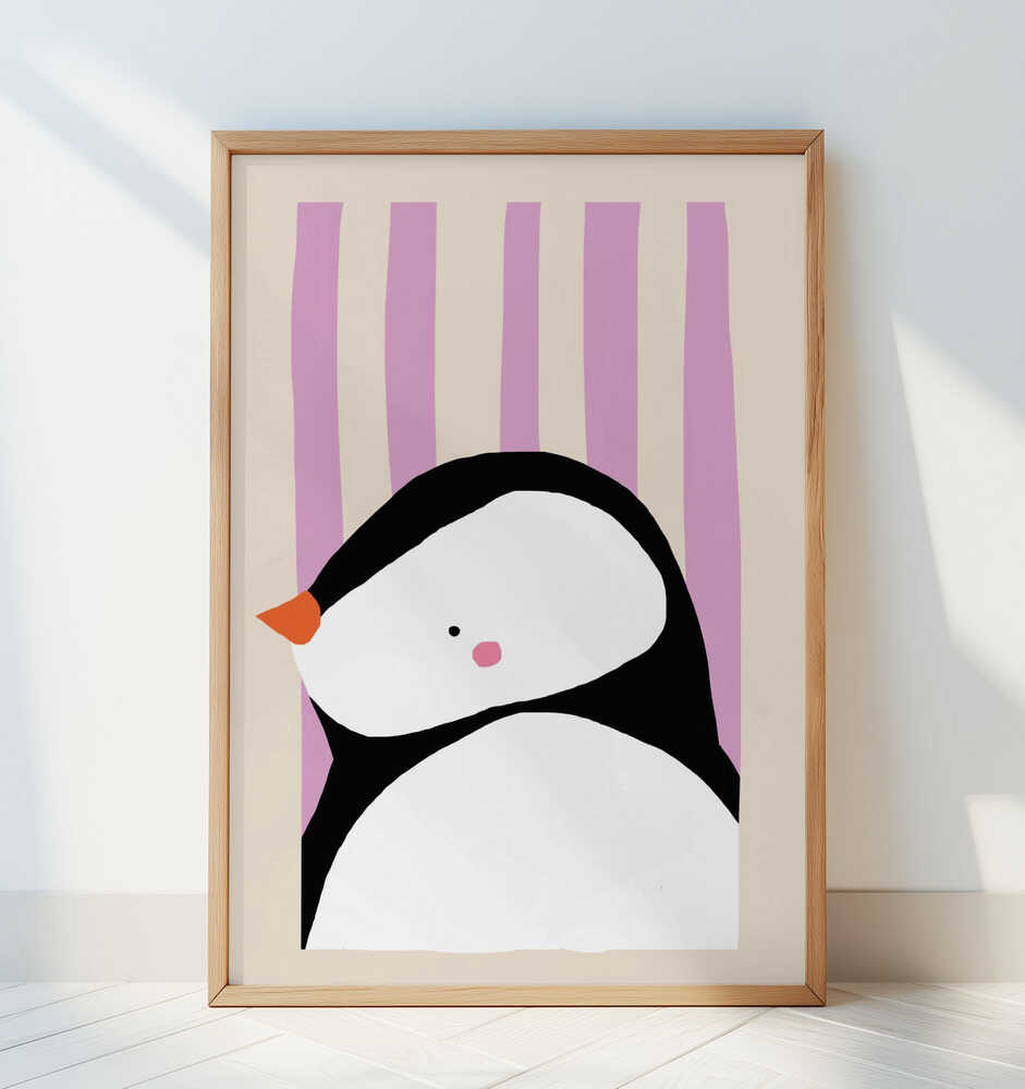 Pinguin Entdecker Poster