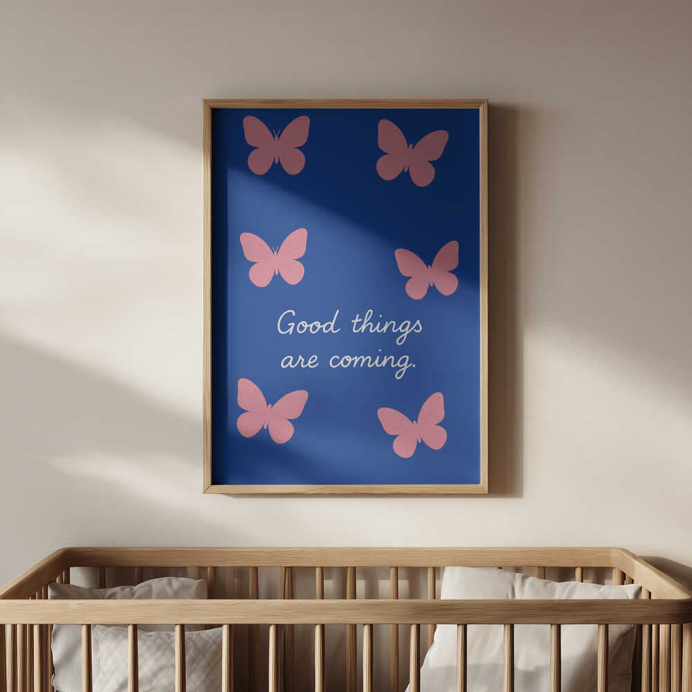 Schmetterlingsflüstern Poster